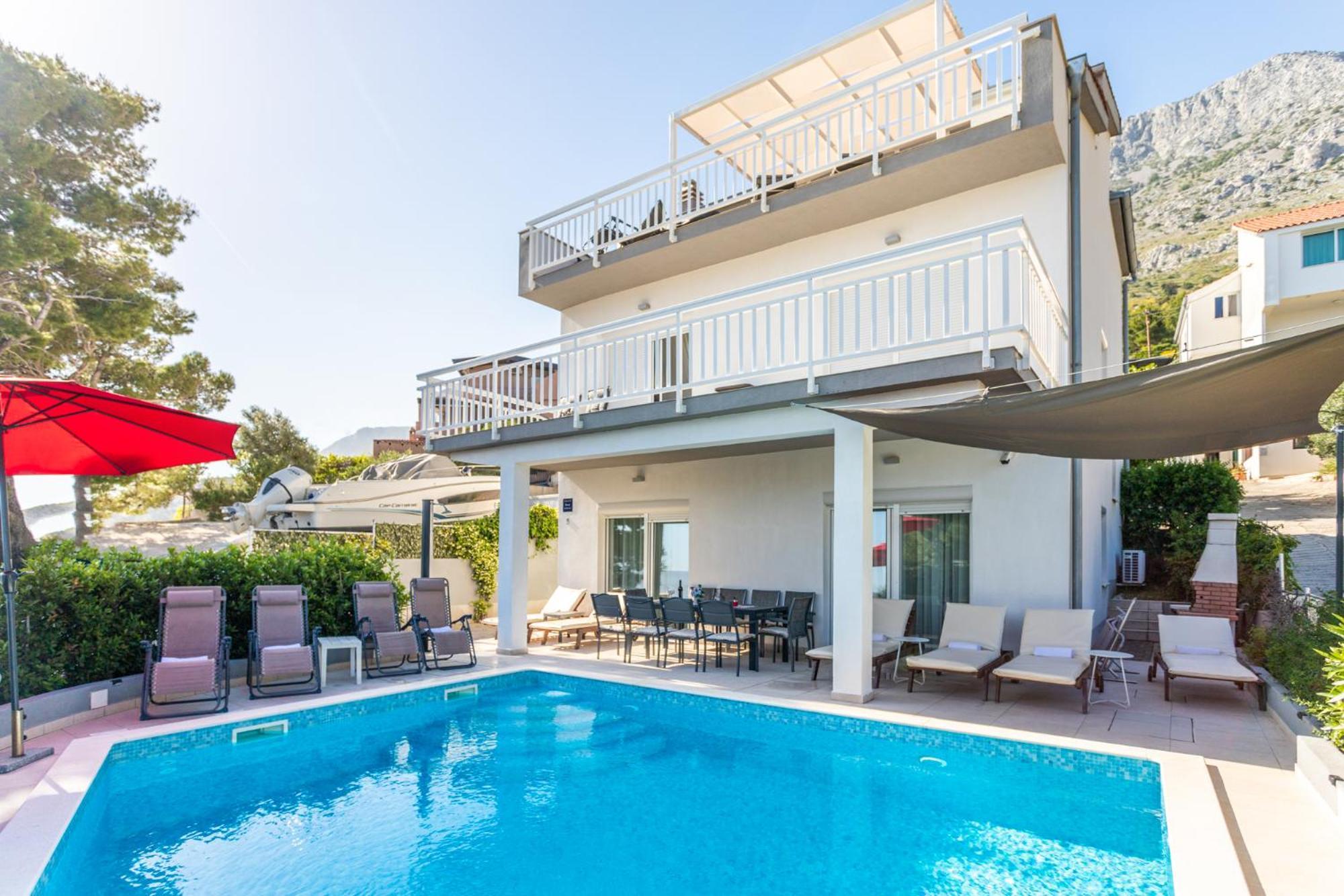 Magnificent Villa With Pool, Hot Tub, Sea View, Sauna Mimice Exterior photo